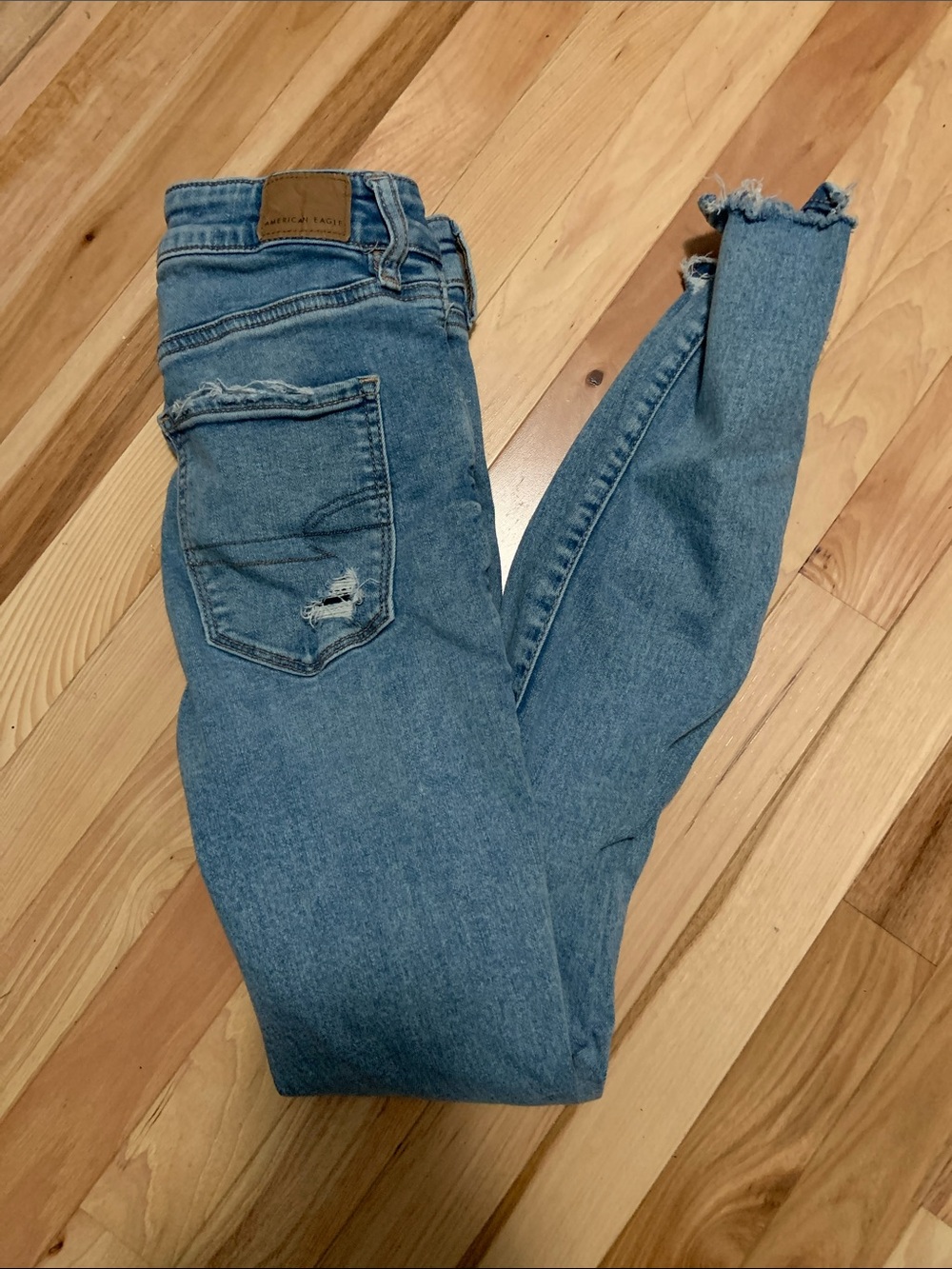 American Eagle Next Level Stretch Super High Rise Jeggings